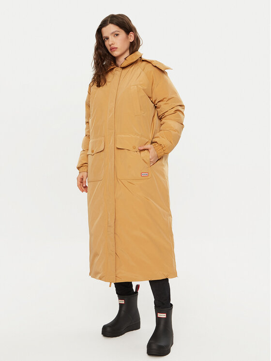 Hunter Kurtka przejściowa HARW0014242 Brązowy Regular Fit