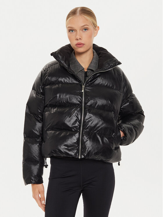 Puma Kurtka zimowa 626514 Czarny Relaxed Fit