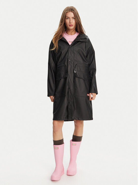 Hunter Parka Janna HARW0021242 Czarny Regular Fit