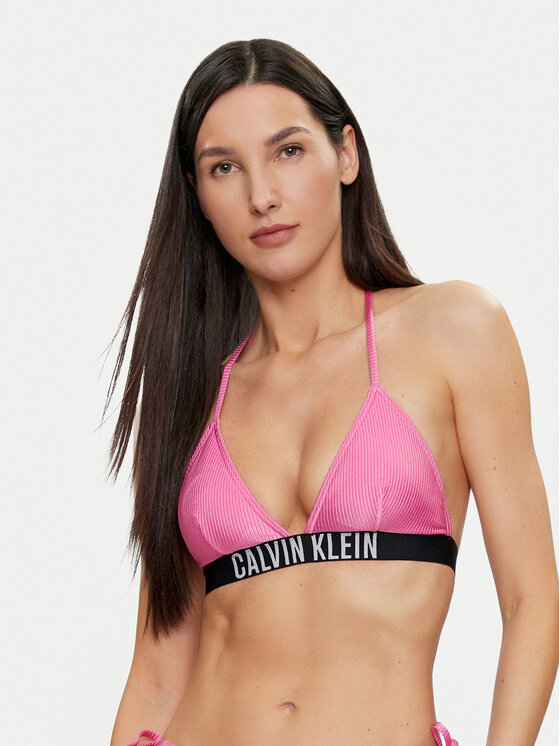 Calvin Klein Swimwear Góra od bikini KW0KW02387 Różowy