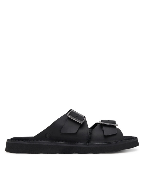 Clarks Klapki Solsbury Strap 26180885 Czarny