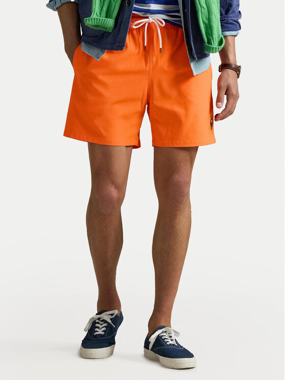 Polo Ralph Lauren Szorty kąpielowe 710963334001 Pomarańczowy Classic Fit