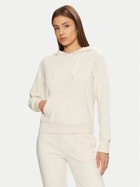 Guess Bluza O5RQ02 KCO31 Écru Regular Fit