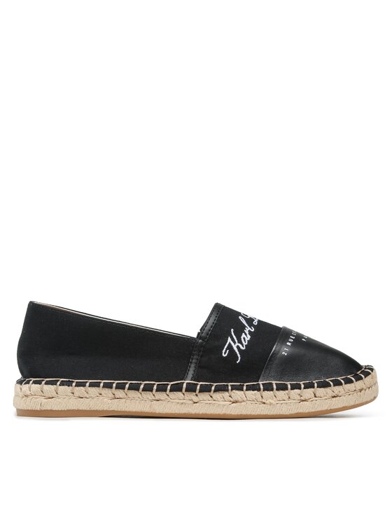 KARL LAGERFELD Espadryle KL80123 Czarny