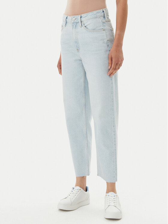 Tommy Hilfiger Jeansy Classic WW0WW44371 Niebieski Straight Fit