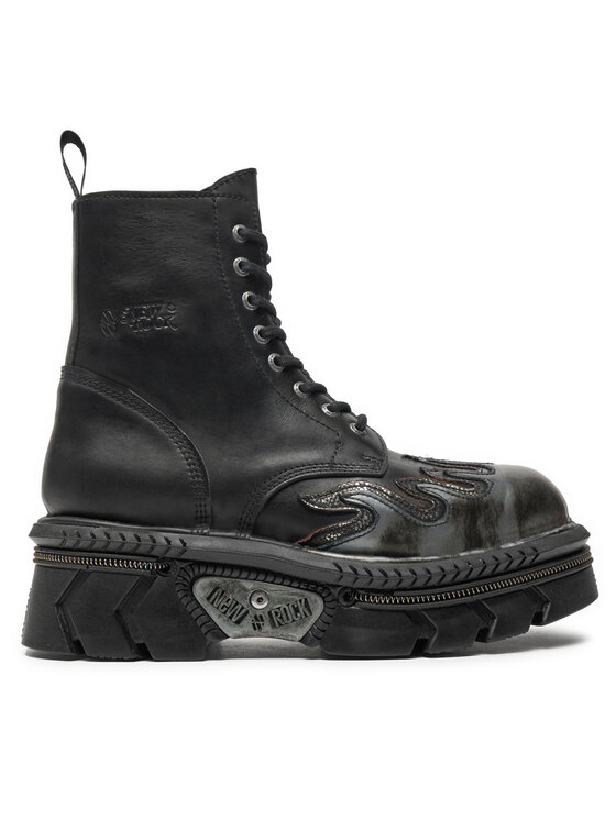 NEW ROCK Glany M-MILI134C-S1 Czarny
