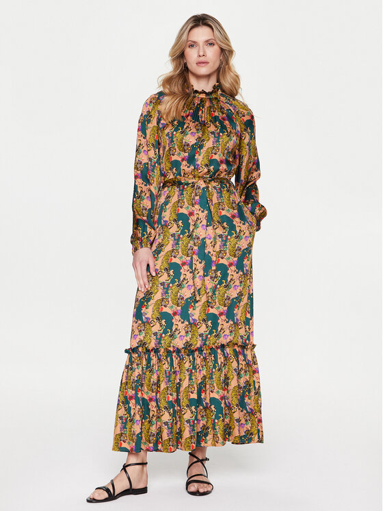 Silvian Heach Sukienka codzienna GPP23382VE Kolorowy Regular Fit