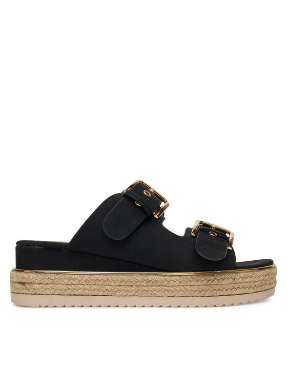 JENNY Espadryle LB-P1434-YLD Czarny
