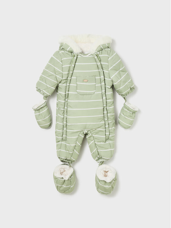 Mayoral Kombinezon zimowy 2.664 Zielony Regular Fit