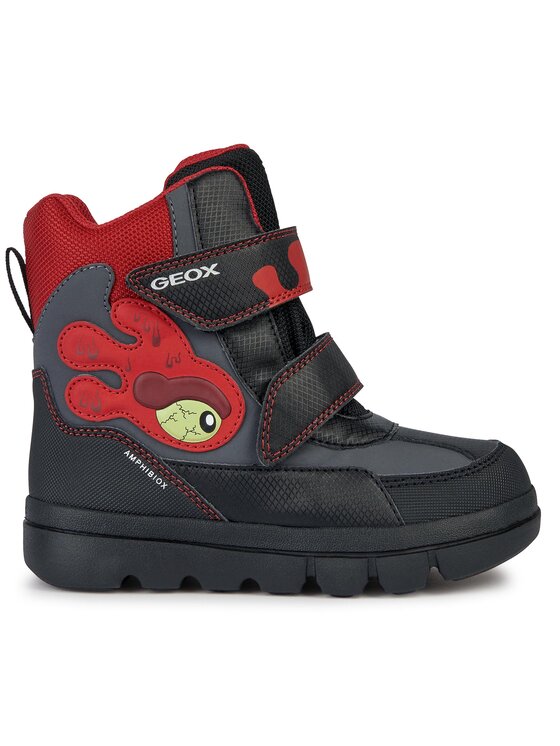 Geox Śniegowce J Willaboom Boy B Ab J36LFA 050FU C0048 M Czarny
