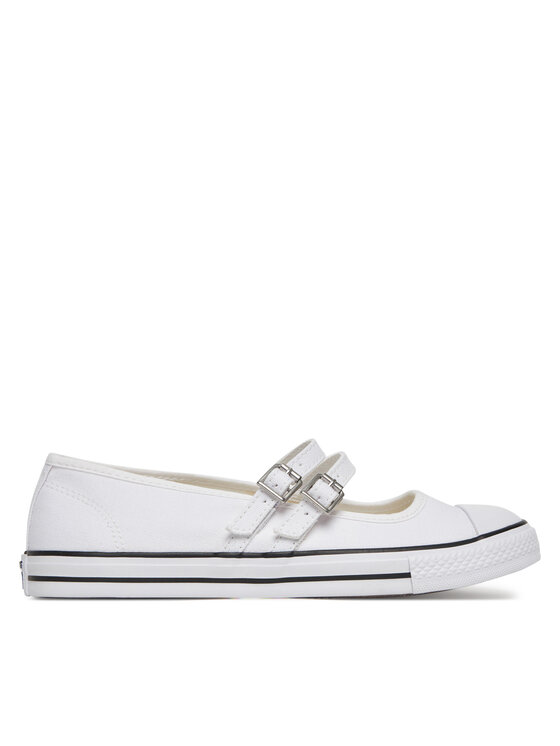 Converse Baleriny Chuck Taylor All Star Dainty Mary Jane A11552C Biały