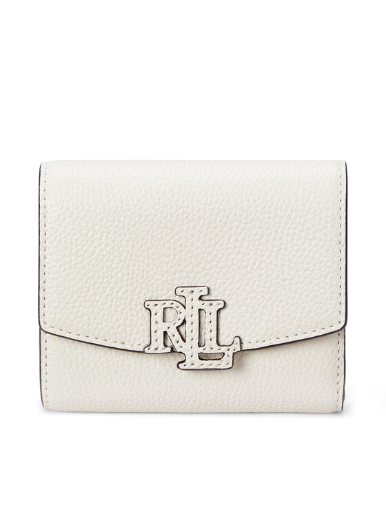 LAUREN RALPH LAUREN Mały Portfel Damski 432966782003 Biały