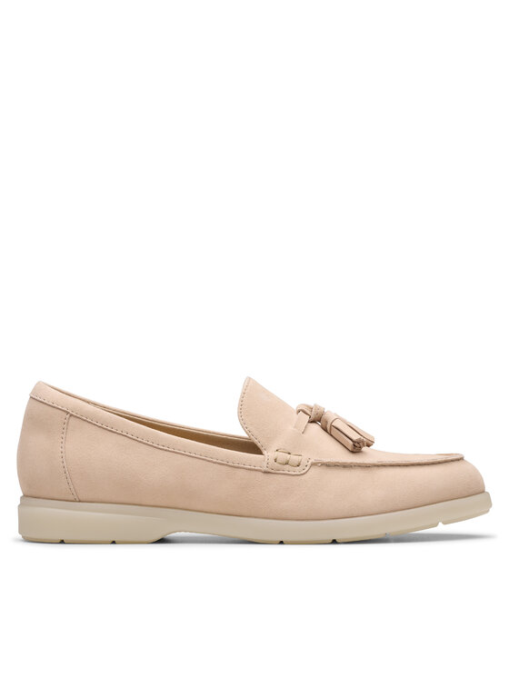 Clarks Mokasyny Narini Edge 26181453 Beżowy