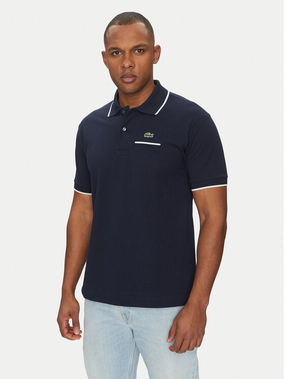 Lacoste Polo PH9838 Granatowy Classic Fit
