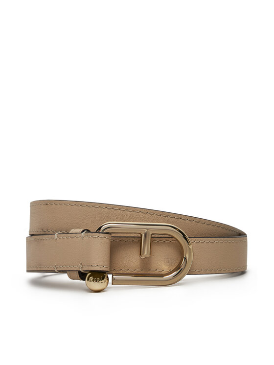 Furla Pasek Damski WC00089 BX2045 8E000 Beżowy