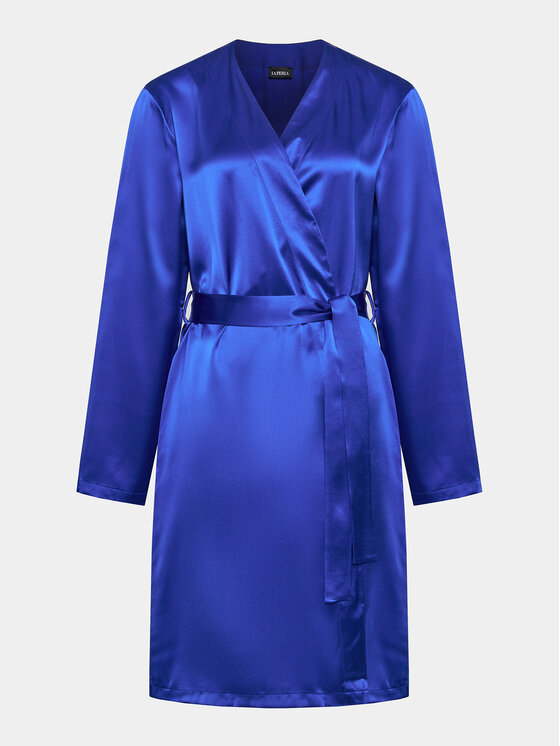 La Perla Szlafrok N020293 Granatowy