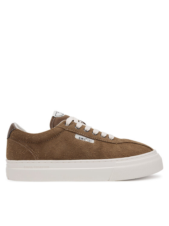 S.W.C Stepney Workers Club Tenisówki Dellow 02 Cup Suede YA22205 Brązowy