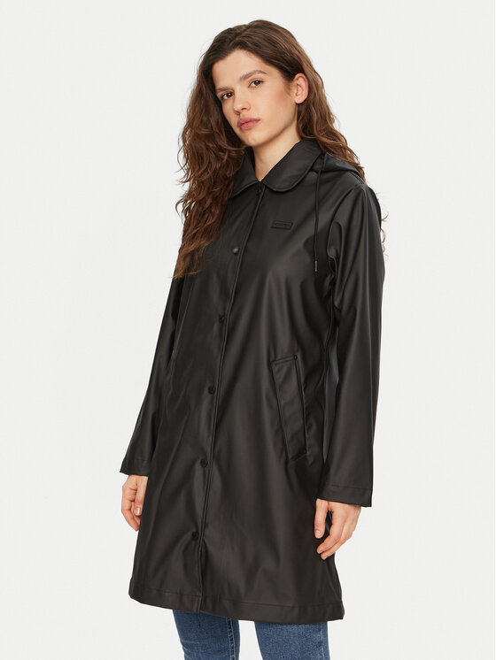 top Hunter Kurtka przeciwdeszczowa Benja HARW0020242 Czarny Regular Fit