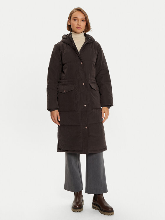 Wrangler Kurtka zimowa 112358031 Brązowy Oversize