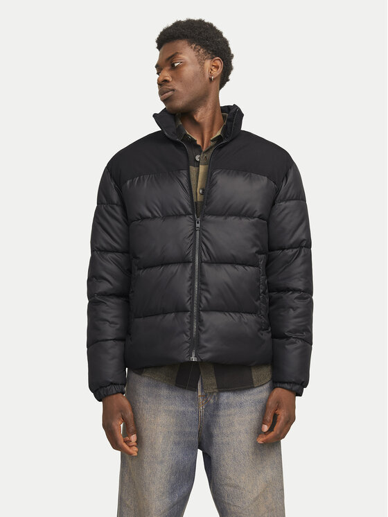 Jack&Jones Kurtka zimowa Moon 12256859 Czarny Regular Fit