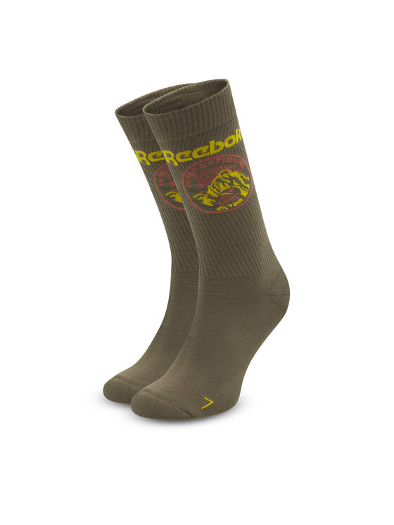 Reebok Skarpety wysokie unisex CL Outdoor Sock HD9946 Khaki