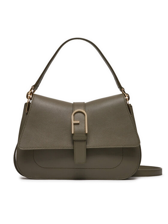 Furla Torebka Flow M Top Handle WB00996-BX2045-2810S-1007 Zielony