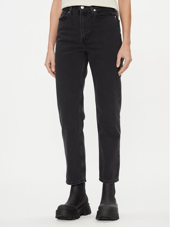 Tommy Hilfiger Jeansy Classic WW0WW40288 Czarny Straight Fit