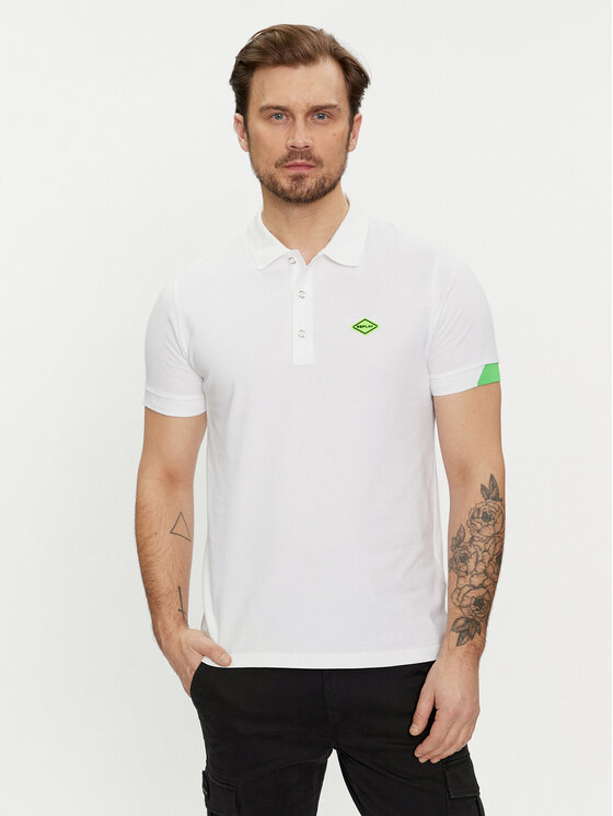 Replay Polo M3540A.000.20623 Écru Regular Fit