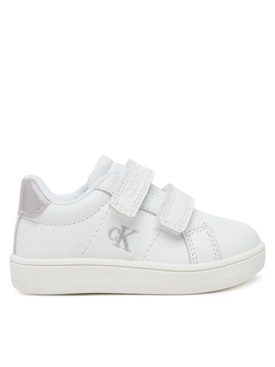 Calvin Klein Jeans Sneakersy Low Cut VelCro V1A9-82007-1355X Biały