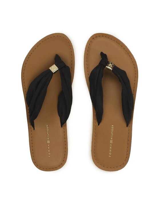 Tommy Hilfiger Japonki Th Elevated Beach Sandal FW0FW06985 Granatowy