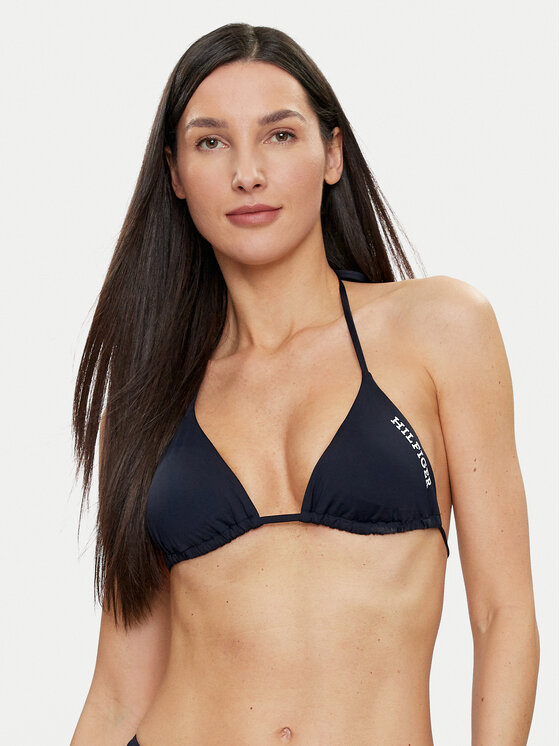 Tommy Hilfiger Góra od bikini UW0UW05301 Granatowy