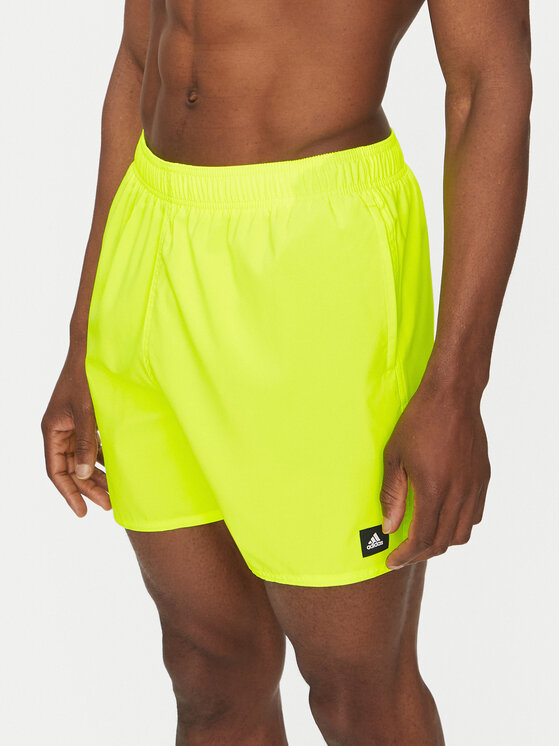 adidas Szorty kąpielowe Solid CLX JL5560 Zielony Regular Fit