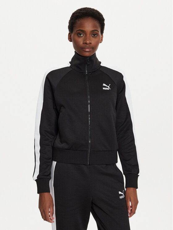 Puma Bluza Iconic T7 627994 Czarny Regular Fit