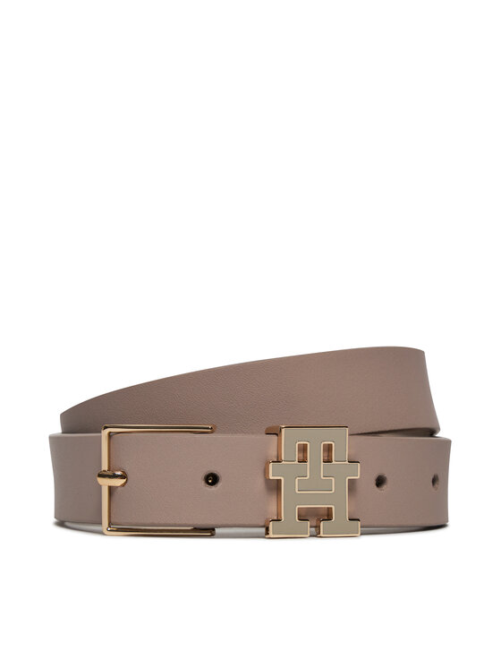 Tommy Hilfiger Pasek Damski Th Monogram 2.5 AW0AW15763 Szary