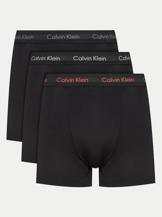 Calvin Klein Underwear Komplet 3 par bokserek 0000U2662G Czarny