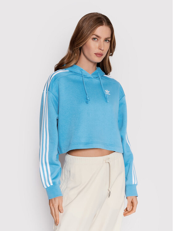 adidas Bluza adicolor Classics HC2014 Niebieski Relaxed Fit
