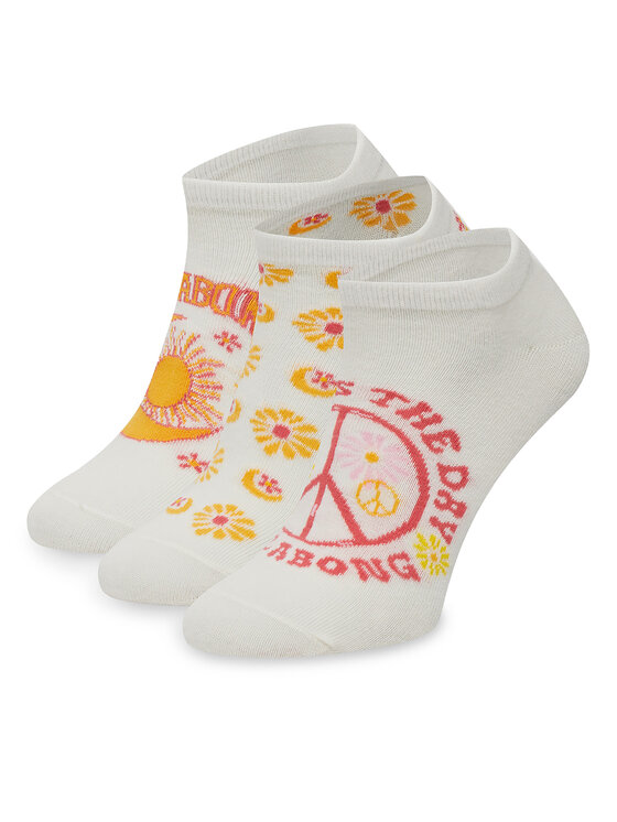 Billabong Skarpety AS_BILLABONG_04S_SS25 (3-PACK) Biały