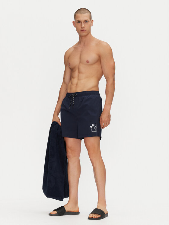 Jack&Jones Szorty kąpielowe Maui 12278729 Granatowy Regular Fit