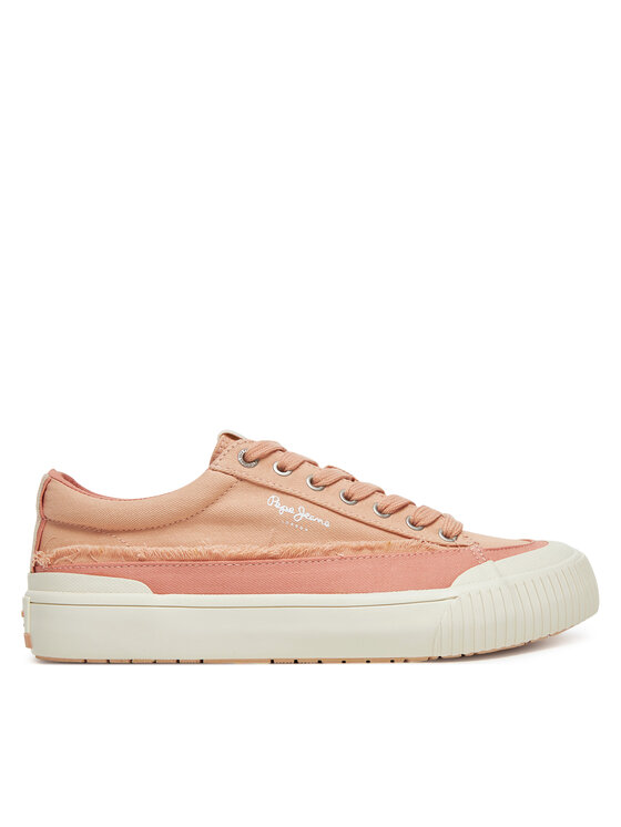 Pepe Jeans Tenisówki Ben Fresh W PLS31589 Pomarańczowy