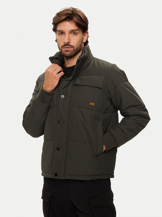 G-Star Raw Kurtka zimowa 4 Pocket D25353 D712 995 Szary Regular Fit