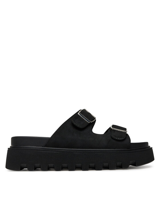 DeeZee Klapki HY86009-19 Czarny