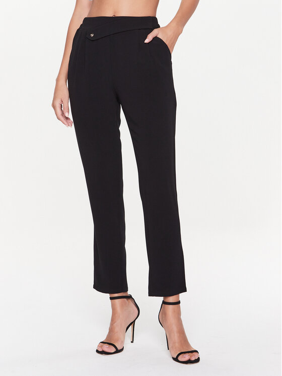 Liu Jo Sport Spodnie materiałowe TA3192 TS423 Czarny Regular Fit