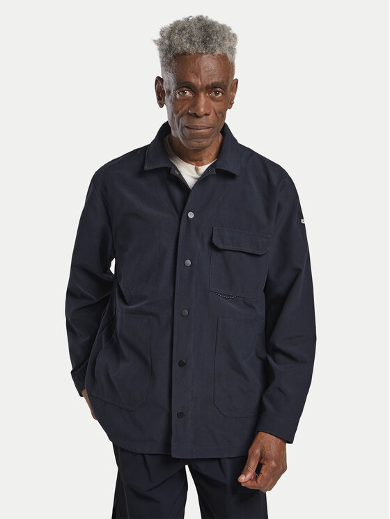 Jack Wolfskin Kurtka koszulowa Terracade A63865 Granatowy Regular Fit