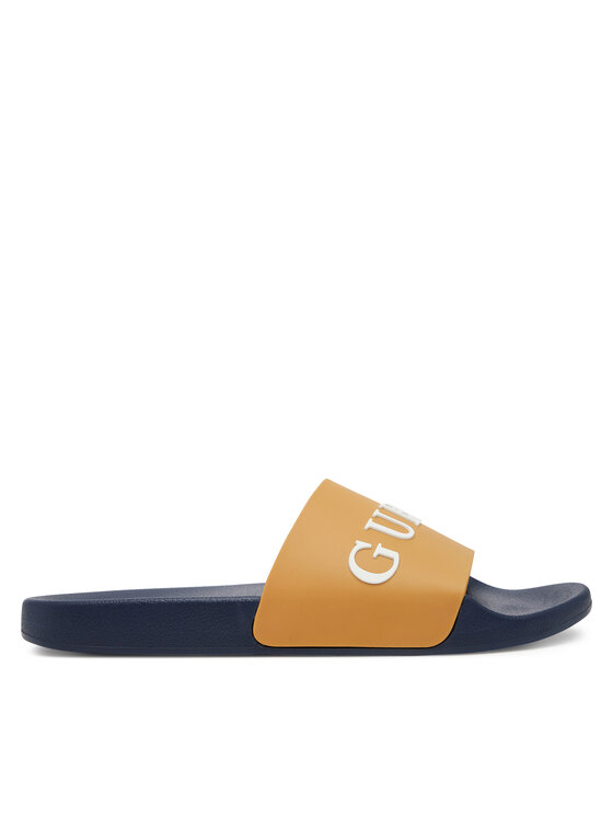 Guess Klapki F5GZ06 BB00F Brązowy