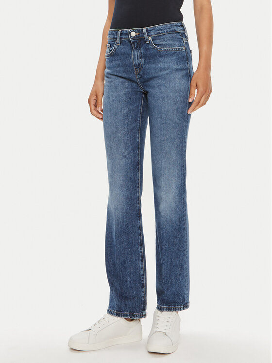 Tommy Hilfiger Jeansy WW0WW42192 Niebieski Bootcut Fit