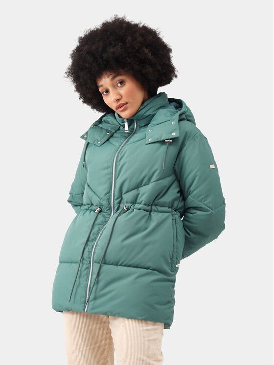 Regatta Kurtka zimowa Rurie RWN277 Zielony Regular Fit