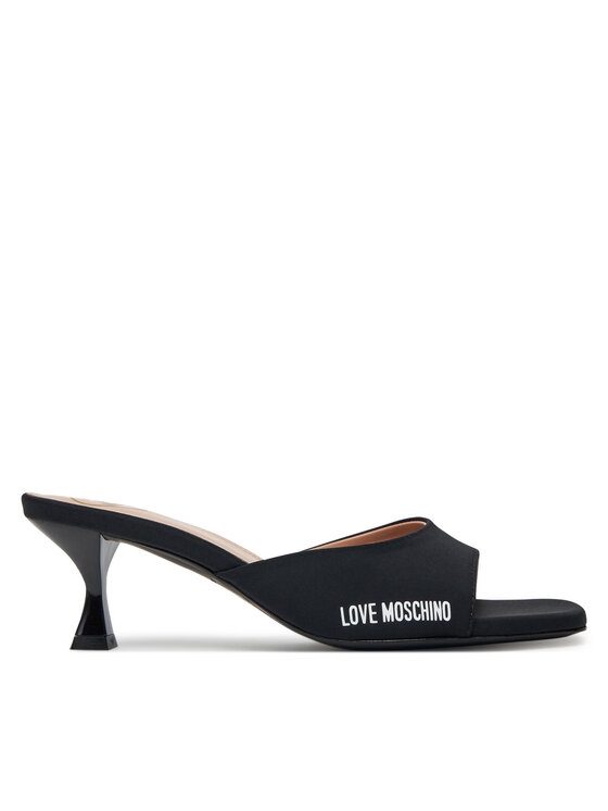 LOVE MOSCHINO Klapki JA28045G0MIM0000 Czarny