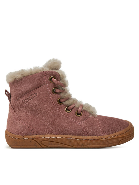 Froddo Trzewiki Minni Suede Laces G2110140 S Różowy