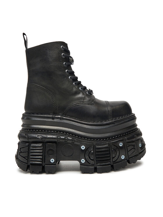 NEW ROCK Glany M-MILI083CCT-C4 Czarny