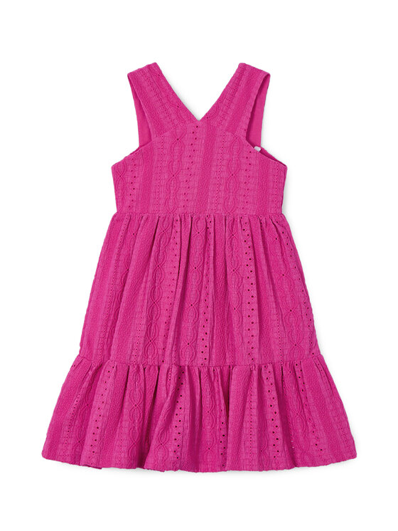 Mayoral Sukienka letnia 3962 Czerwony Regular Fit